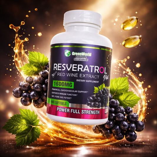 Resveratrol: Antioxidante Potente Contra Envejecimiento Celular
