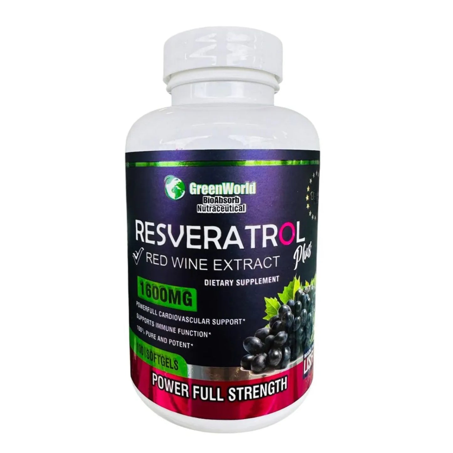Resveratrol: Antioxidante Potente Contra Envejecimiento Celular